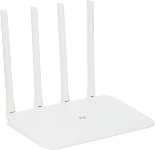Xiaomi Mi Router 4A AC1200 Dual-Band Wi-Fi Router, 1167 Mbps Wireless Speed, 2.4 GHz + 5 GHz Smart Connect, 4 High-Gain External Antennas, Parental Controls & Mi WiFi App Management, White | DVB4230GL