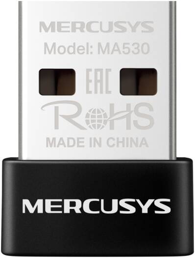 Mercusys MA530 Bluetooth 5.3 Nano USB Adapter, Up to 7 Devices, Extended Range, Ultra-Compact Design, Plug & Play, Win 11/10/8.1/7 Compatible, Lossless Audio Support | MA530