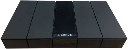 MAXHUB WB05 Screen Sharing Box, 2.4GHz & 5GHz Dual-Frequency Wi-Fi, 9 Split-Screen Display, 4K Ultra HD Output Support, 60HzHFR Visualization, Black | WB05