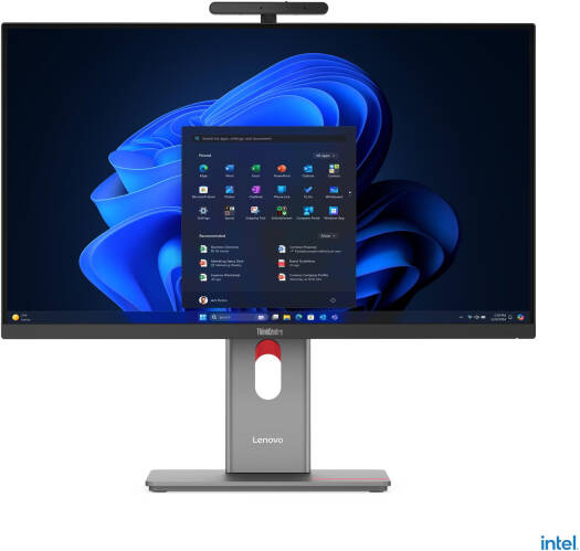 Lenovo ThinkCentre M90a Pro Gen 6 Desktop Computer, 27" QHD IPS 120Hz Display, Intel Core Ultra 7 265, 16GB RAM, 512GB SSD, Intel Graphics, English-Arabic K/B & Mouse, Win11Pro, Black | 13AQ0006GR