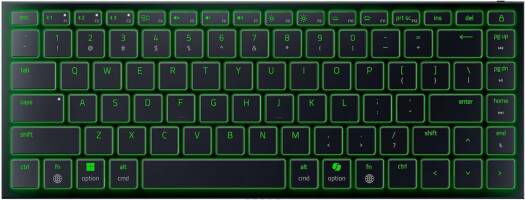 Razer Joro Low-Profile Gaming Compact 75% Keyboard, Razer Ultra Low-Profile Switches, Laser-Etched ABS Keycaps, Bluetooth 5.0 - Type C Connectivity, English Layout, Black | RZ03-02360100-R3M1