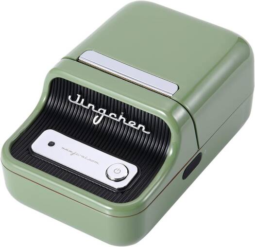 label maker Label Printer Portable Wireless BT Thermal Label Maker Sticker Printer with RFID Recognition Great for Supermarket Clothing Jewelry Retail Store Home Labeling Barcodes Price Name Print