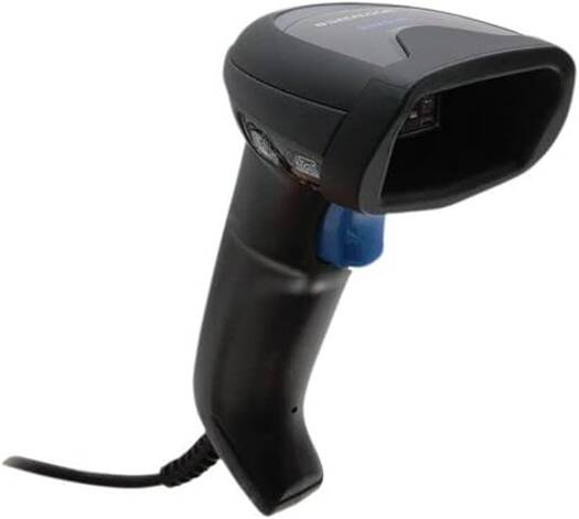 Datalogic QW2520 Wired Barcode Scanner, 1D & 2D Scanning Capabilities, Imager Sensor Type, Omni-directional Scan Pattern, 110k lux Max Ambient Light, Black | QW2520-BKK1S