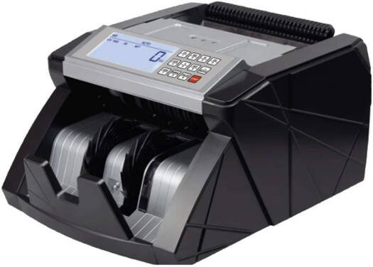HITECH BC-5520 UV/MG Note Counting Machine, 200 Bills Hopper & Stacker Capacity, 1000Pcs/Min Counting Speed, Roller Friction System, Automatic Start, Stop And Clear | BC-5520