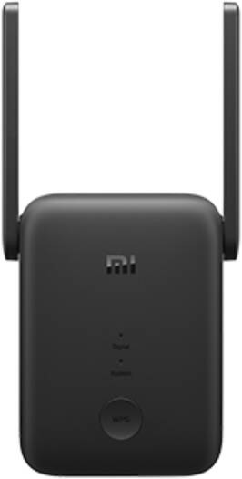 Xiaomi Mi WiFi Range Extender AC1200, Dual-Band 2.4GHz & 5GHz Wireless Signal Booster with 867Mbps High-Speed Performance, Ethernet Port, WPS Setup, Access Point & Repeater Modes, Black | RA75/RC04