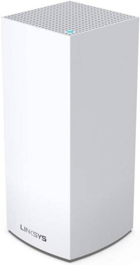 Linksys Mx4200 Velop Tri-Band Whole Home Mesh Wifi 6 System (Ax4200 Wifi Router/Extender For Seamless Coverage Of Up To 3,000 Sq Ft / 260 Sqm And 3.5X Faster Speed For 40+ Devices, 1-Pack, White)