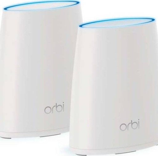 [NG-ORBI-RBK40-100UKS] NETGEAR RBK40-100UKS Orbi Wi-Fi System: Up to 4,000 sq ft Coverage (AC2200 Tri-Band Home Network w/ Router & Satellite) | NG-ORBI-RBK40-100UKS