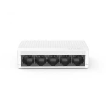 [S105] Tenda S105 5-Port Fast Ethernet Switch, 1.0Gbps Capacity, 100-240V AC Input, <1.6W Power Consumption | S105