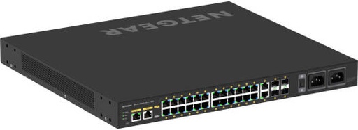 [GSM4230UP-100EUS] NETGEAR GSM4230UP 24-Port Gigabit PoE++ Managed Network Switch with SFP, 60 Gb/s Switching, 1440W Power Budget | GSM4230UP-100EUS