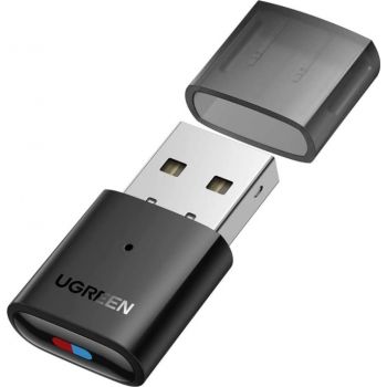 [10928 / 80889] Ugreen 10928 Bluetooth 5.0 Transmitter USB Audio Adapter Wireless Bluetooth Dongle, Low Latency, Black | 10928 / 80889