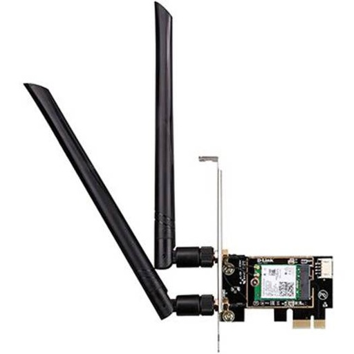 [DWA-X582] D-Link AX3000 Wireless Dual Band PCI Express Adapter, MU-MIMO, Wifi 6, 3000Mbps Speed, Bluetooth 5.0, 5 Dbi Antennas, Easy Installation | DWA-X582