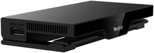 [RoomCastE2] Yealink RoomCast E2 Wireless Presentation System, 4K/60fps HDMI Out, Wi-Fi 6, Multi-Protocol Casting (AirPlay, Miracast, YeaCast), 4-Screen Simultaneous Sharing, Remote Management | RoomCastE2