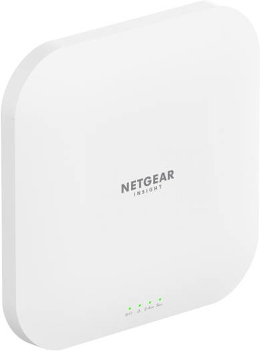[â€ŽWAX620-100EUS] NETGEAR AX3600 Dual Band PoE WiFi 6 AP, 2.4GHz/5GHz, 3.6 Gbps, 256 Clients, 1x 2.5G ETH LAN, 802.11ax, Insight Management, White | â€ŽWAX620-100EUS