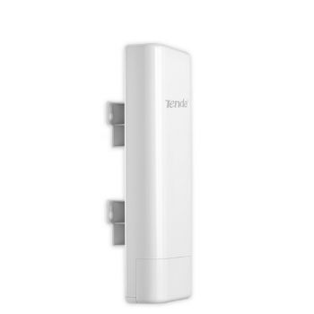 [O6] TENDA O6 433 Mbps Outdoor Long Range Access Point, Up to 10 KM, 5Ghz Frequency Range, 9W Maximum Consumption, 24v 0.5A PoE Injector, White | O6