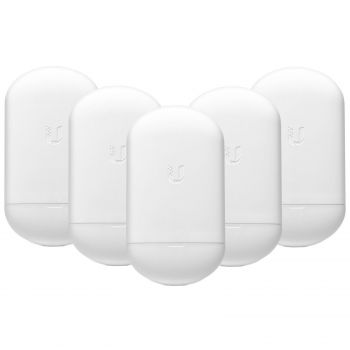 [Loco5AC-5] Ubiquiti NanoStation AC Loco 5GHz airMAX ac CPE with Dedicated Wi-Fi Management, AirOS 8, MIPS 74K Processor, 5 Pack | Loco5AC-5