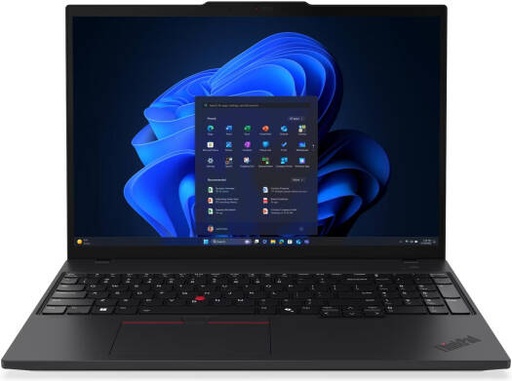 [22AW004GGR] Lenovo ThinkPad T16 Gen 4 Laptop, 16" WUXGA IPS Display, Intel Core Ultra 7 258V, 32GB RAM, 512GB SSD, Integrated Intel Arc Graphics 140V, English-Arabic K/B, Win 11 Pro, Black | 22AW004GGR