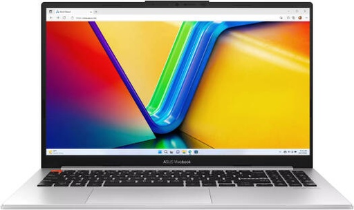 [S5504] ASUS Vivobook S 15 OLED S5504 Laptop, 15.6" Full HD OLED Display, Intel Core i5-13500H Processor, 16GB RAM, 512GB SSD, Intel Arc A350M 4GB Graphics, English Keyboard, Windows 11 Home, Silver | S5504
