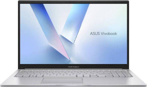 [90NB13Y2-M01TT0] ASUS Vivobook 15 X1504VA Laptop, 15.6" FHD IPS 60Hz Display, Intel Core 5 120U, 8GB RAM, 512GB SSD, Intel Graphics, English Keyboard, No OS, Cool Silver | 90NB13Y2-M01TT0