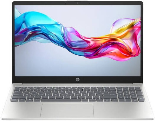 [C8XW2EA#BH5] HP 15-fd0174nia Laptop, 15.6" FHD Display, Intel Core i7-1355U, 8GB RAM, 512GB SSD, Intel Iris Xe Graphics, English Keyboard, No OS, Natural Silver | C8XW2EA#BH5