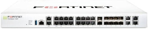 [FG-100F-BDL-950-12] Fortinet FortiGate-100F Firewall, 10 Gigabit Ethernet Technology, Rack-Mountable, 1 Year FortiCare Premium and FortiGuard Unified Threat Protection UTP, White | FG-100F-BDL-950-12