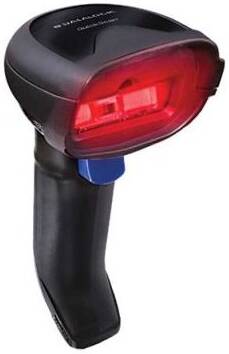[QD2220-BKK1S] Datalogic QD2220-BKK1S Barcode Scanner, 1D/Linear Codes Decoding Capability, Cable (USB, 2m, Straight), Stand, Protection Class, IP42 Rated Protection, USB Cable, Black | QD2220-BKK1S