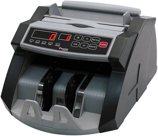 [5510] CASSIDA 5510 UV Efficient Bill Counter Machine for Retail, 1300 Notes Per Minute, Count, Batch, Add, Add+Batch Operations, LED 4/3 Display, Back Loader Bill Loading Style | 5510