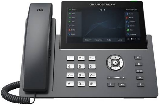 [GRP2670] Grandstream 12-line Professional Carrier-Grade IP Phones, 7" Capacitive Touch Screen, Integrated Bluetooth Support, 1000 Mbps Gigabit Ethernet Ports, HD Audio, Dual Band Wi-Fi | GRP2670