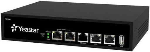 [TE200] Yeastar NeoGate TE200 PRI VoIP Gateway, High-Performance Telecom & SIP Trunk Solution, Black | TE200