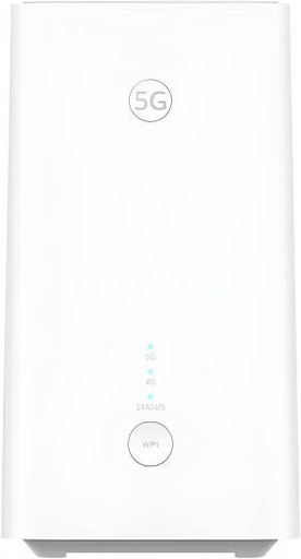 [H155-381] Huawei CPE 5G Router, Dual-Band Wi-Fi Antenna, Balong 5000 Chipset, 2.4 GHz & 5 GHz Wireless Frequency Band , DBDC, 1167 Mbps Wireless Transmission Rate, White | H155-381
