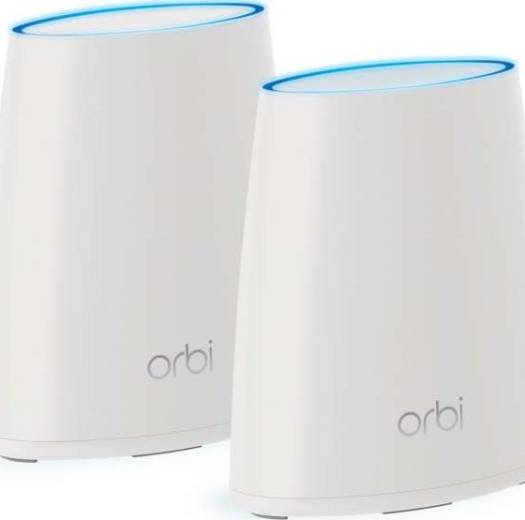 NETGEAR RBK40-100UKS Orbi Wi-Fi System: Up to 4,000 sq ft Coverage (AC2200 Tri-Band Home Network w/ Router & Satellite) | NG-ORBI-RBK40-100UKS