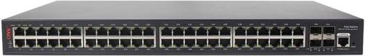 Fipka ONV Gigabit 52-port L2+ Managed PoE Switch ONV-POE33052PFM, 48 PoE+ RJ45, 4 SFP Uplink, 802.3af/at, VLAN/QoS/ACL, RSTP, Web/CLI/SNMP/Telnet Management, 1U Rack, 44cm Steel Housing