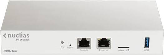 D-Link Nuclias Connect Hub Hardware Controller with Pre-loaded Nuclias Connect Software (DNH-100), White