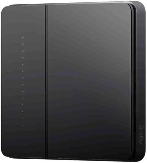 Aqara Smart Wall Switch Z1 Pro Sea Global version (Single Rocker, Black)