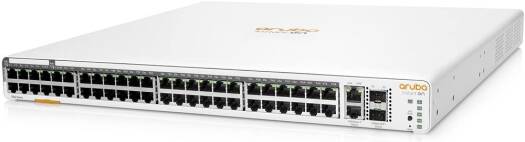 Aruba Instant On 1960 48G 2XGT 48-Port Gigabit PoE++ Compliant Managed Network Switch with SFP+, 176 Gb/s Switching Capacity, 600W Power Budget, 131 Mpps Forwarding Rate, 2 x 10G RJ45, White | JL809A