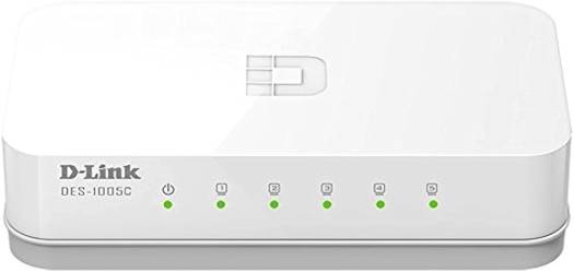 D-Link DES-1005C 10/100 Network Switch