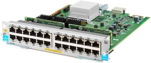 HPE Aruba J9986A 5400R 24-Port 1000Base-T PoE+ zl2 Expansion Module | J9986A