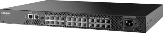 Lenovo DB610S ThinkSystem Gen6 FC Switch, 24x16Gb, SWL SFP, (E.Bundle) | 6559F1A