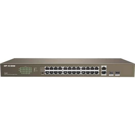 IP COM F1026F 24FE+2GE/2SFP Ethernet , Power Supply Input: AC:100-240V; 50/60Hz, Umanaged Switch | F1026F