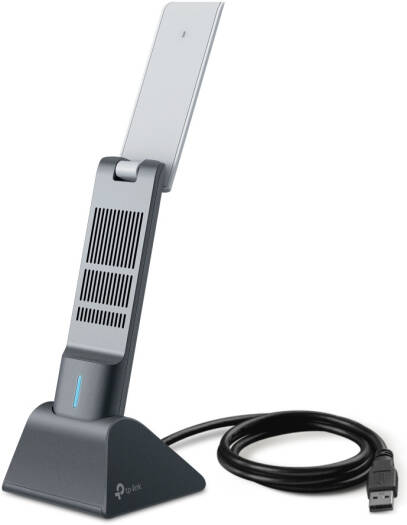 TP-Link Archer TX50UH AX1800 Wireless USB Adapter, 2x High-Gain Dual-Band Antennas, Up To 2402Mbps (5 GHz) + 574Mbps (2.4 GHz), SuperSpeed USB 3.0, WPA3 Security, OFDMA & MU-MIMO, Black | TX50UH