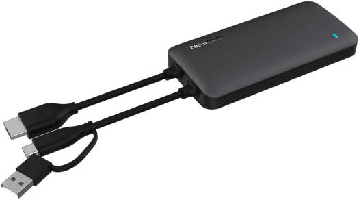 Nearity NearHub Tail NT10 Wireless Screen Projector, Plug-and-Play BYOM Dongle for HDMI/USB-C Laptops, Digital Signage & Video Conferencing, Black | Tail-NT10