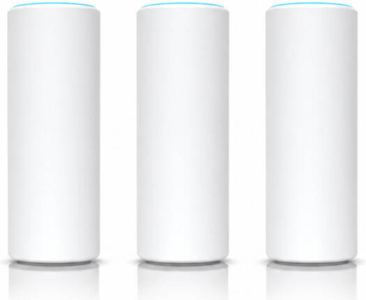 Ubiquiti UniFi U6-Mesh Networks Access Point, High Efficiency 4x4 MIMO with 160 MHz Bandwidth, Powered with 802.3af PoE, 3 Pack, White | U6-MESH-3