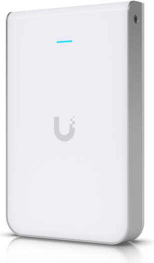 Ubiquiti UniFi In-Wall HD Access Point, Wi-Fi 5 (802.11ac) Wave 2, Dual-Band, Up to 2033 Mb/s, MU-MIMO Technology, White | UAP-IW-HD