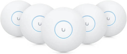 Ubiquiti Networks U7 Pro Tri-Band Wi-Fi 7 Access Point, 2.4 GHz / 5GHz / 6GHz, Up to 9.3Gbps Speed, Wi-Fi 7 (802.11be), 300+ Connected Devices, WPA3 Security, Pack of 5, White | U7-Pro-5