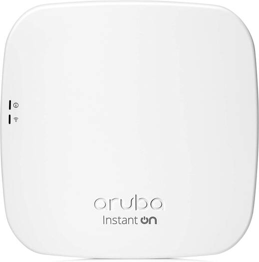 Aruba Instant On AP11 Access Point, Dual-Band Operation (2.4GHz & 5GHz) Radios, Smart Mesh Wi-Fi Support, Integrated Omni-Directional Antennas, 2x2 2 MU-MIMO, White | R2W96A