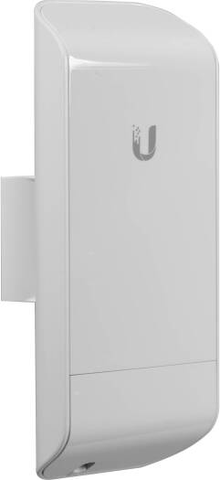 Ubiquiti Networks NanoStation locoM5 Indoor/Outdoor airMAX CPE, Over 5km Range, 5 GHz Frequency Band, PoE, 24V, 0.5A, 1 x 10/100 BASE-TX Ethernet, White | LocoM5