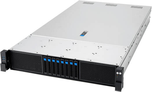 ASUS RS720A-E13-RS8G Server, Supports 2x Socket SP5 (LGA 6096P), Up to 3x Dual-Slot GPUs, Supports up to 24 RDIMM, 8x 2.5" Hot-Swap Bays Supports | 90SF0441-M000H0