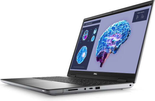 Dell Precision 7680 Mobile Workstation Laptop, 16" FHD Display, Intel Core i7-13850HX vPro, 32GB RAM, 1TB SSD, NVIDIA RTX 3500 Ada Gen 12GB, English Keyboard, Win11 Pro, Grey | 7680