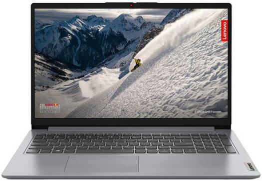 Lenovo IdeaPad 1 15AMN7 Laptop, 15.6" FHD Display, AMD Ryzen 3 7320U Processor, 4GB RAM, 128GB SSD, AMD Radeon 610M Graphics, Windows 11 Home, Cloud Grey | 82VG00FBUK