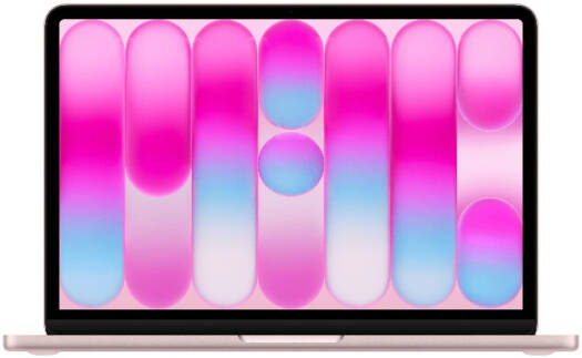 Apple MacBook Neo Laptop, 13" Liquid Retina Display, A18 Pro Chip, 6-Core CPU, 5-Core GPU, 16-Core Neural Engine Processor, 8GB RAM, 256GB SSD, MacOS, ENG-ARB Keyboard, Blush | MHFH4AB/A