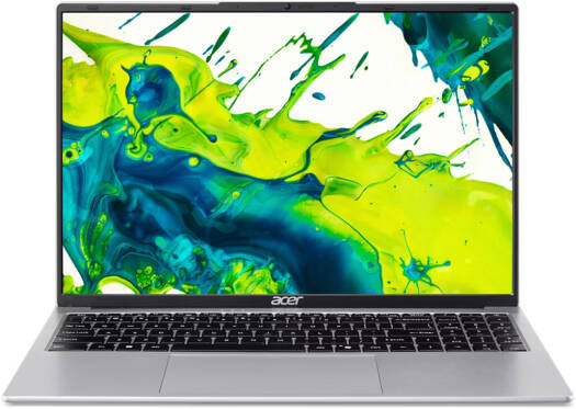 Acer Aspire Lite 16 Laptop, 16″ WUXGA IPS Display, Intel Core i7-1355U, 16GB RAM, 512GB SSD, Intel Iris XE Graphics, Backlit Keyboard, Windows 11 Home, Silver | NX.D73EM.002